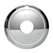 Chrome Plastic A/C Control 6-Piece Dial Covers For 2018-2025 Freightliner Cascadia