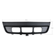Bumper Trim With Fog Light Holes For 2018-2025 International LT-Black