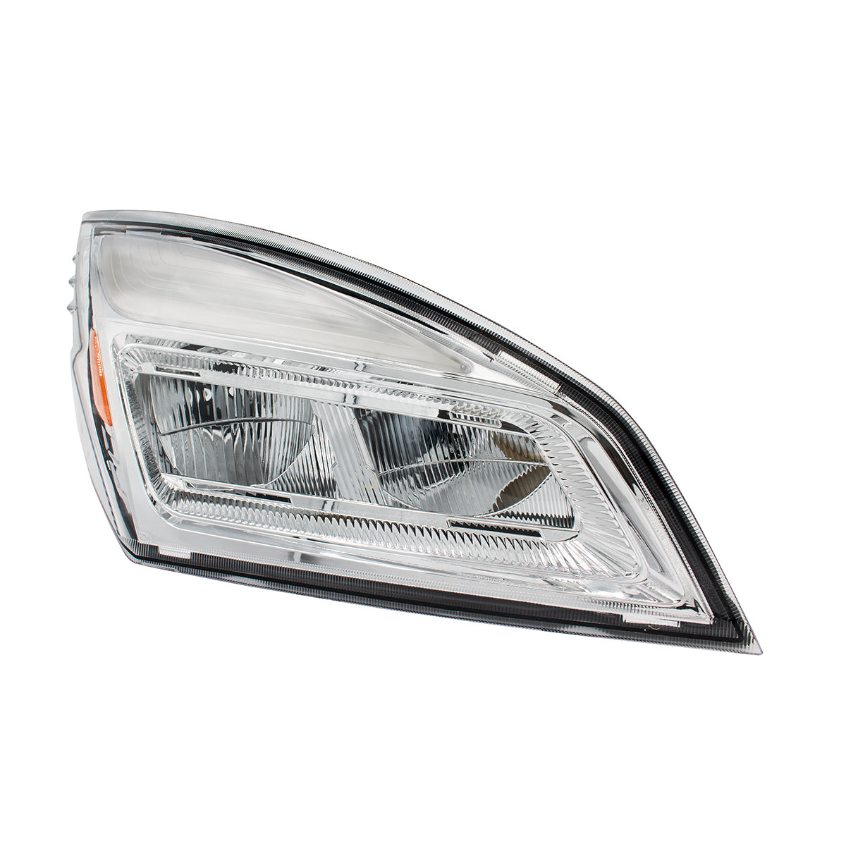 High Power Chrome LED Headlight For 2018-2024 Freightliner Cascadia-Passenger