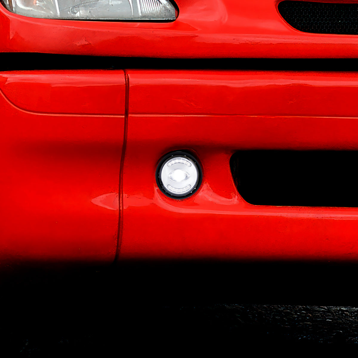 Blackout Fog Light For 2001-2011 Freightliner Columbia
