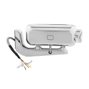 10 High Power LED "Blackout" Projection Headlight Assembly W/Mounting Arm & Turn Signal Side Pod - Passenger Side