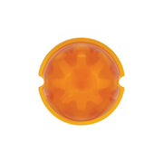 9 LED Dual Function GloLight Watermelon Cab/Auxiliary Light - Amber LED / Amber Lens (Bulk)