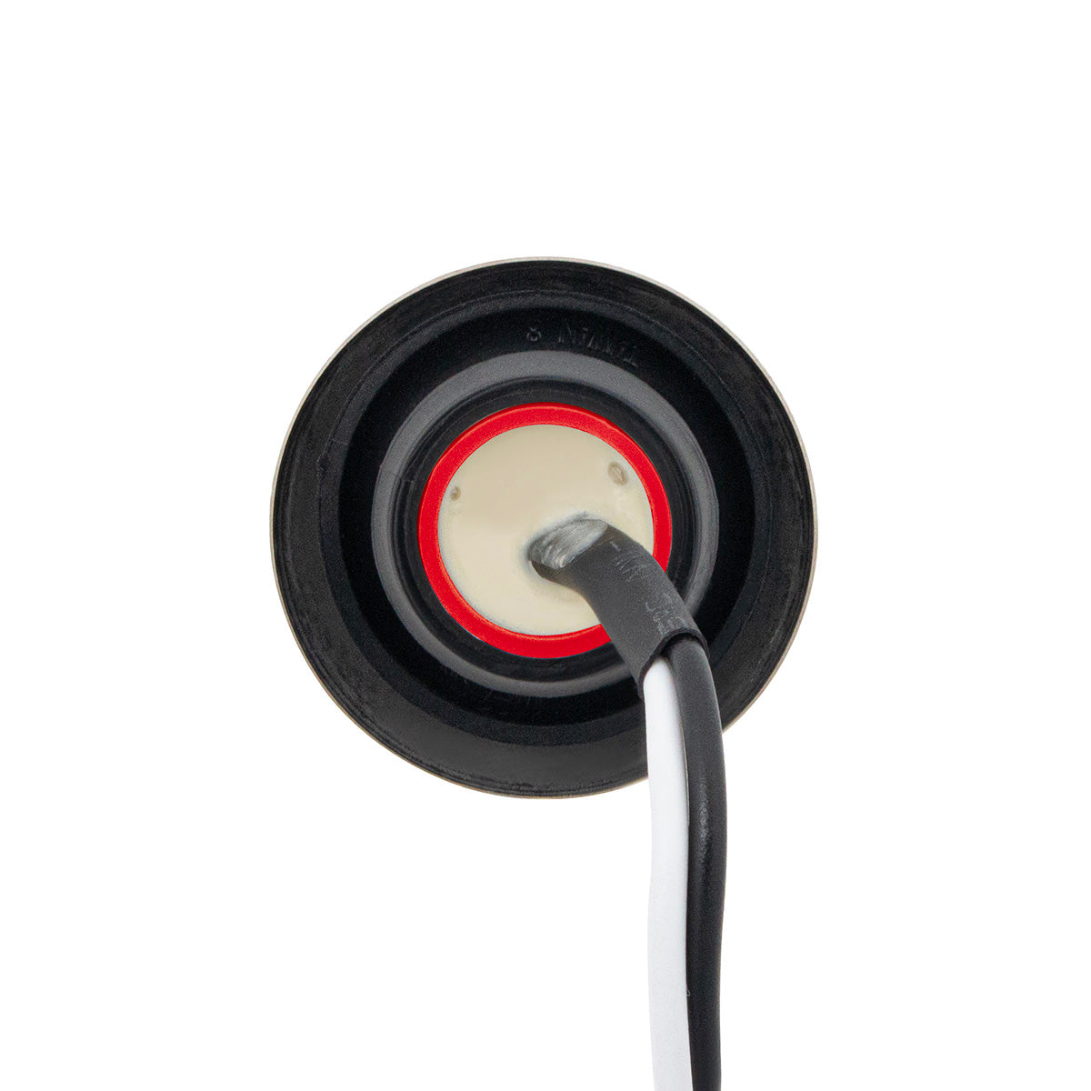 GloLight 2 LED 3/4" Mini Light (Clearance/Marker) With Stainless Steel Trim-Red LED/Red Lens