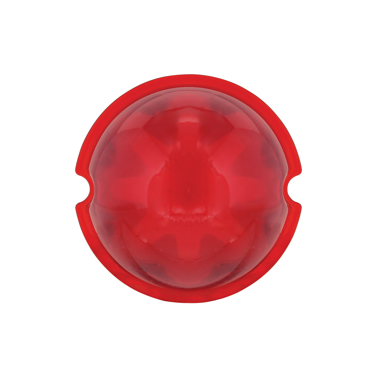 9 LED Dual Function GloLight Watermelon Cab/Auxiliary Light - Red LED/Red Lens