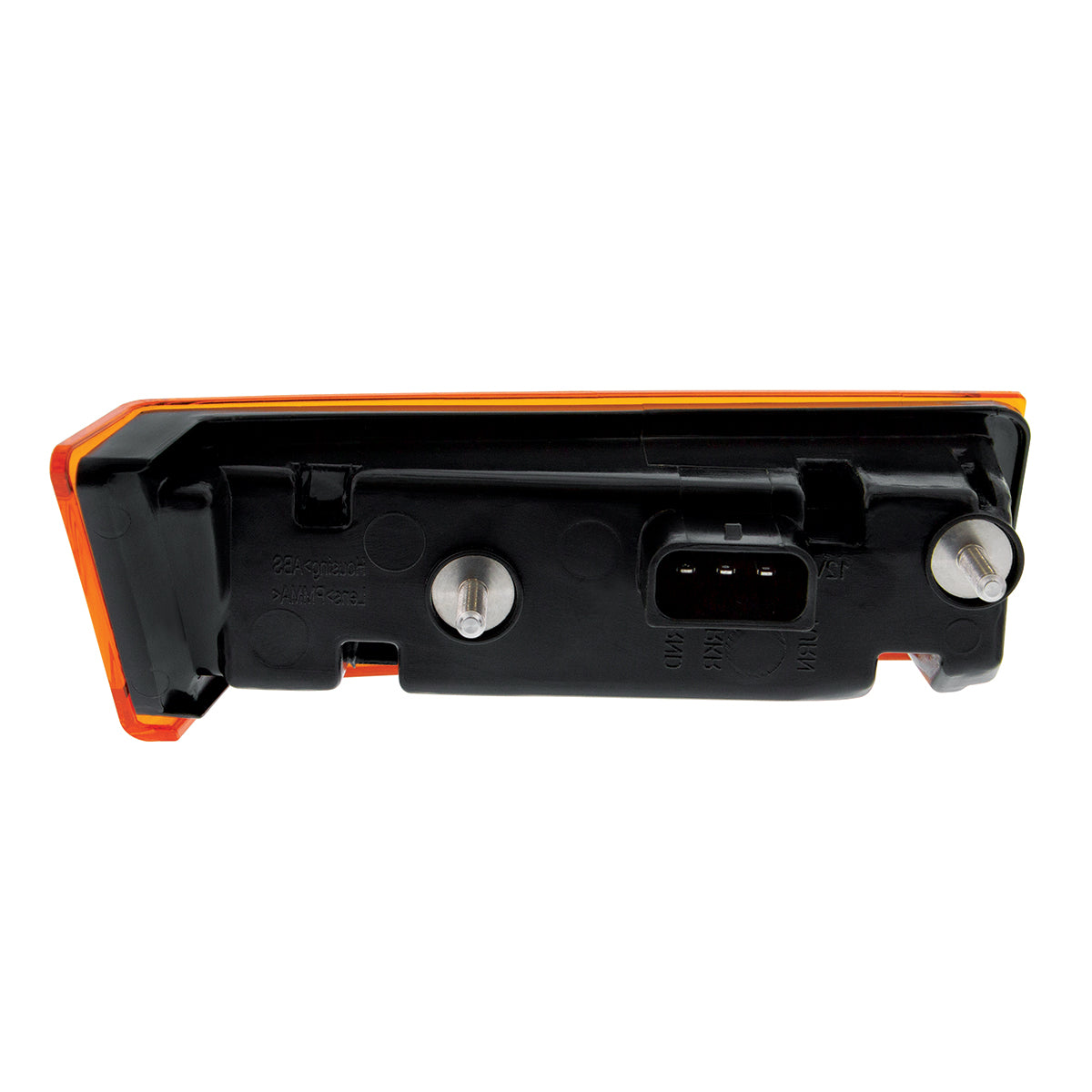 35 LED Sequential Turn Signal Light For 2018-2025 Freightliner Cascadia - Passenger - Amber LED/Amber Lens