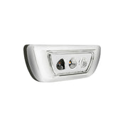 3 LED Double Fury Cab Light For 2013-2021 Kenworth T680 & 2012-2021 Peterbilt 579-Amber & White LED