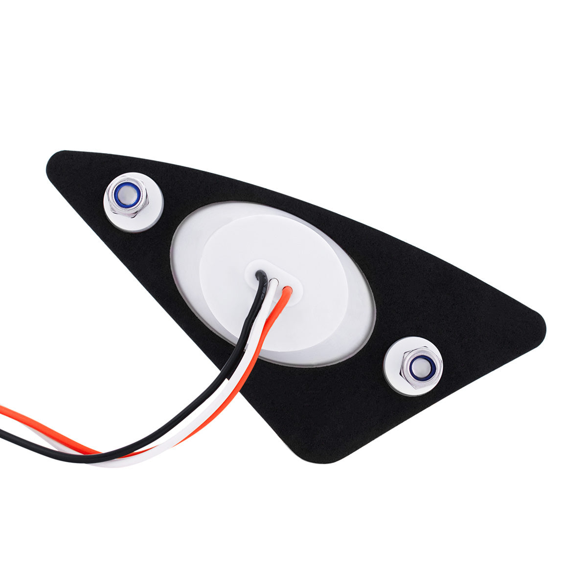 9 LED Competition Series Fender Light For 2007-2017 Kenworth T660 (Driver) -Amber LED/Clear Lens