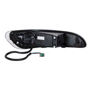 Black LED Headlight With LED Turn, Position, & DRL For Peterbilt 386 (2005-2015) & 387 (1999-2010)- Driver