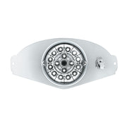 304 SS Above Door Dome Light Kit W/ 17 LED Double Fury Watermelon For 2008-2017 FL Cascadia-Red & White LED