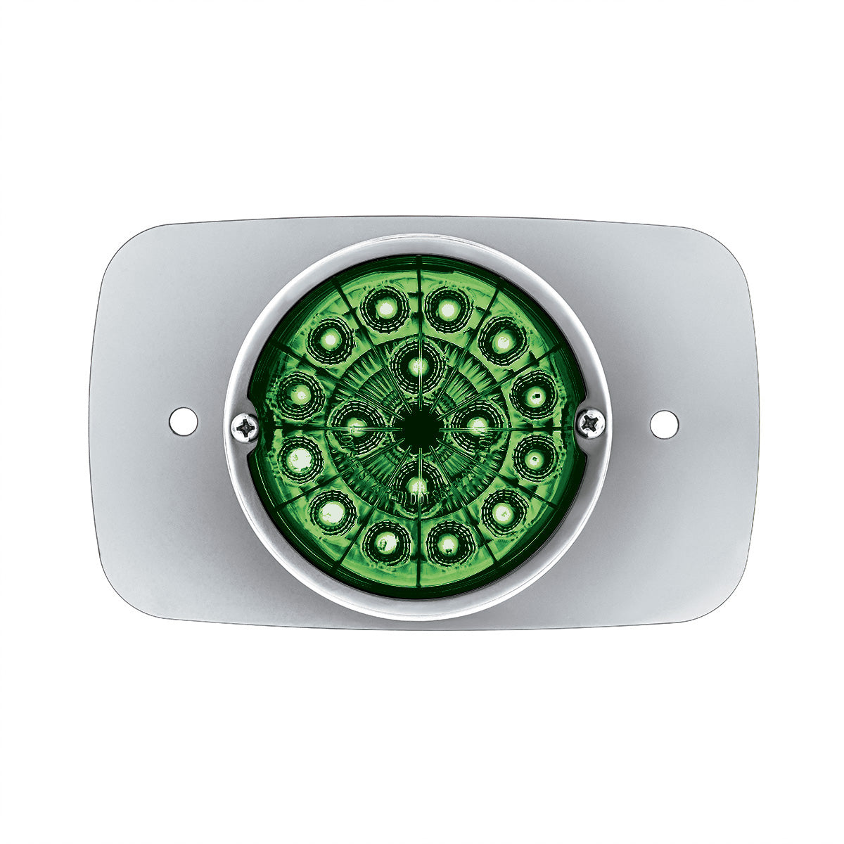 304 SS Turn Signal Light Kit W/ 17 LED Double Fury Watermelon For 2008-2017 FL Cascadia-Amber & Green LED