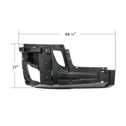 Bumper Reinforcement With Fog Light & Wheel Aero Trim Holes For 2018-2024 Freightliner Cascadia - Passenger