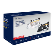Chrome LED Headlight W/Sequential LED Turn Signal For Peterbilt 579 (2012-21) & 587 (2010-16) - Driver