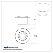 Aero Full-Moon Rear Axle Cover Kit - Candy Red