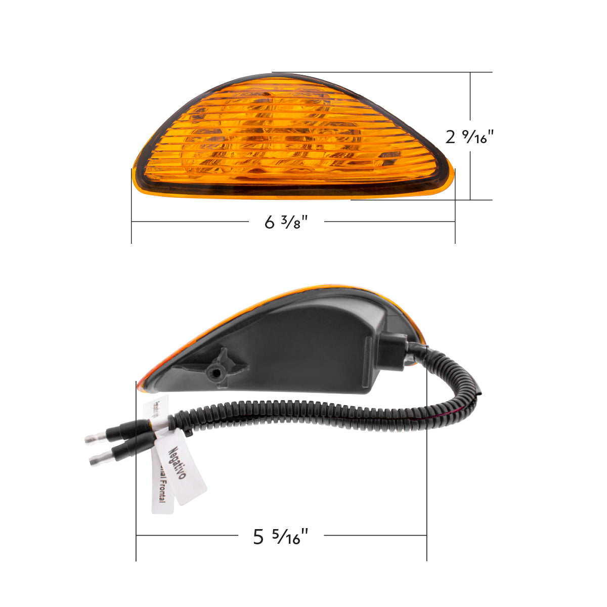 6 LED Rear Facing Turn Signal & Parking Light For IH Durastar (2002-2018) & MV (2019-2022) - Passenger