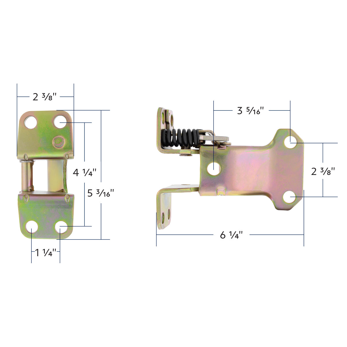 Steel Upper Door Hinge For 1985-1993 Isuzu NPR/NHR/NKR (Bulk)