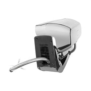 10 High Power LED "Blackout" Projection Headlight Assembly W/Mounting Arm & Turn Signal Side Pod - Passenger Side