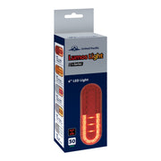 30 LED 6" Oval Lumos Light I-Series (Turn Signal) - Amber LED/Clear Lens