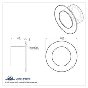 Flat Aero Rear Axle Cover Kit - Matte Black