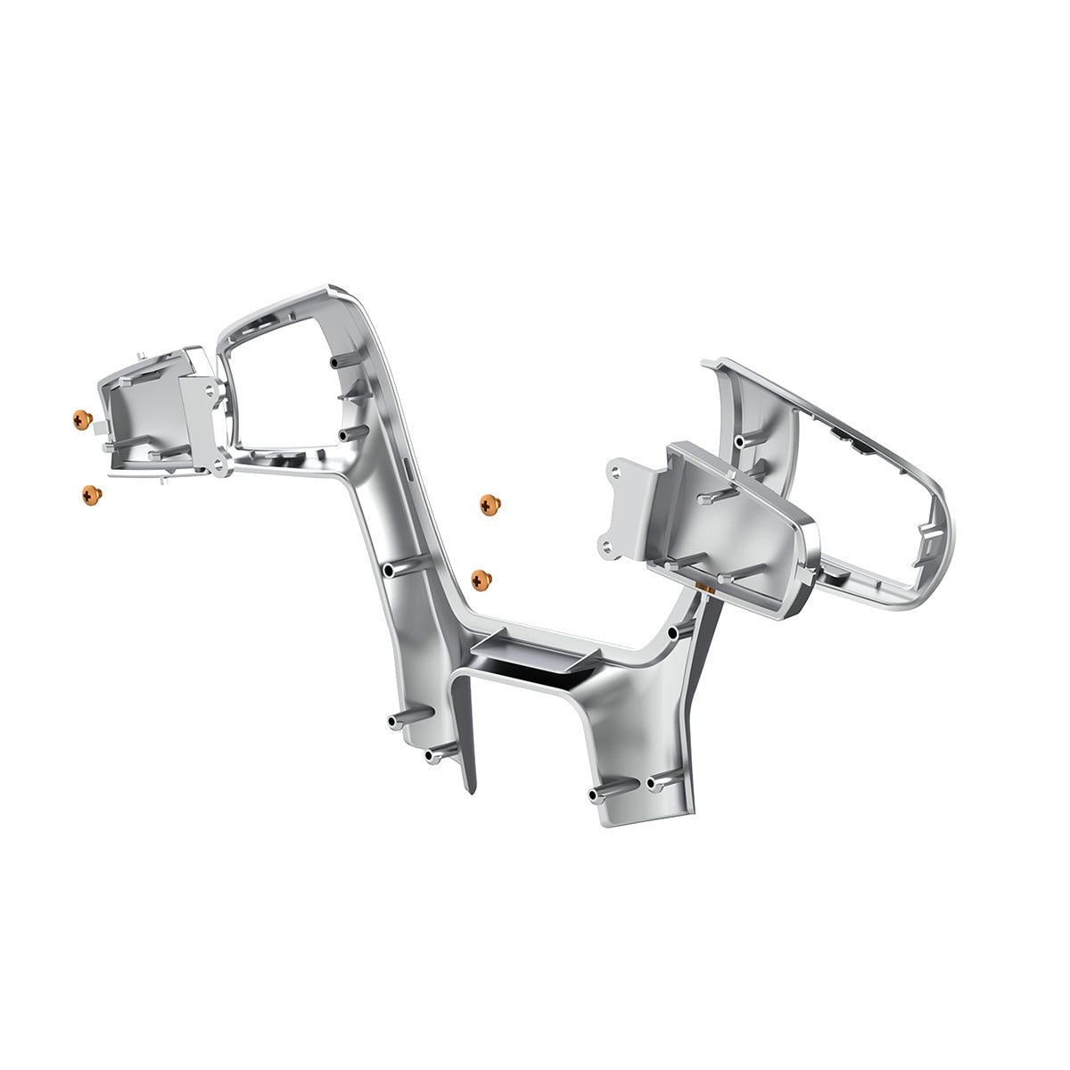 Plastic Trim For United Pacific YourGrip Peterbilt 579/Kenworth T680 Steering Wheel - Chrome