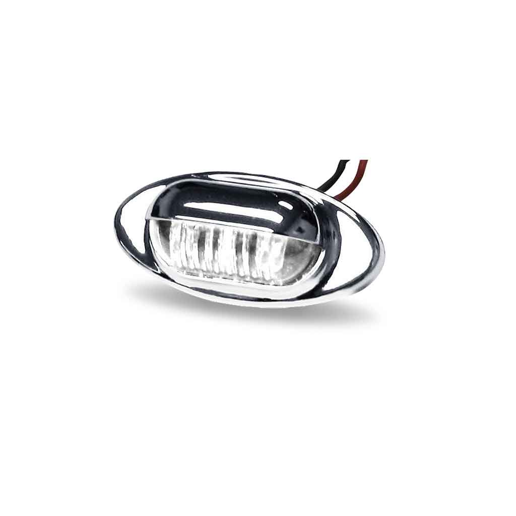 White License Plate & Step LED Light