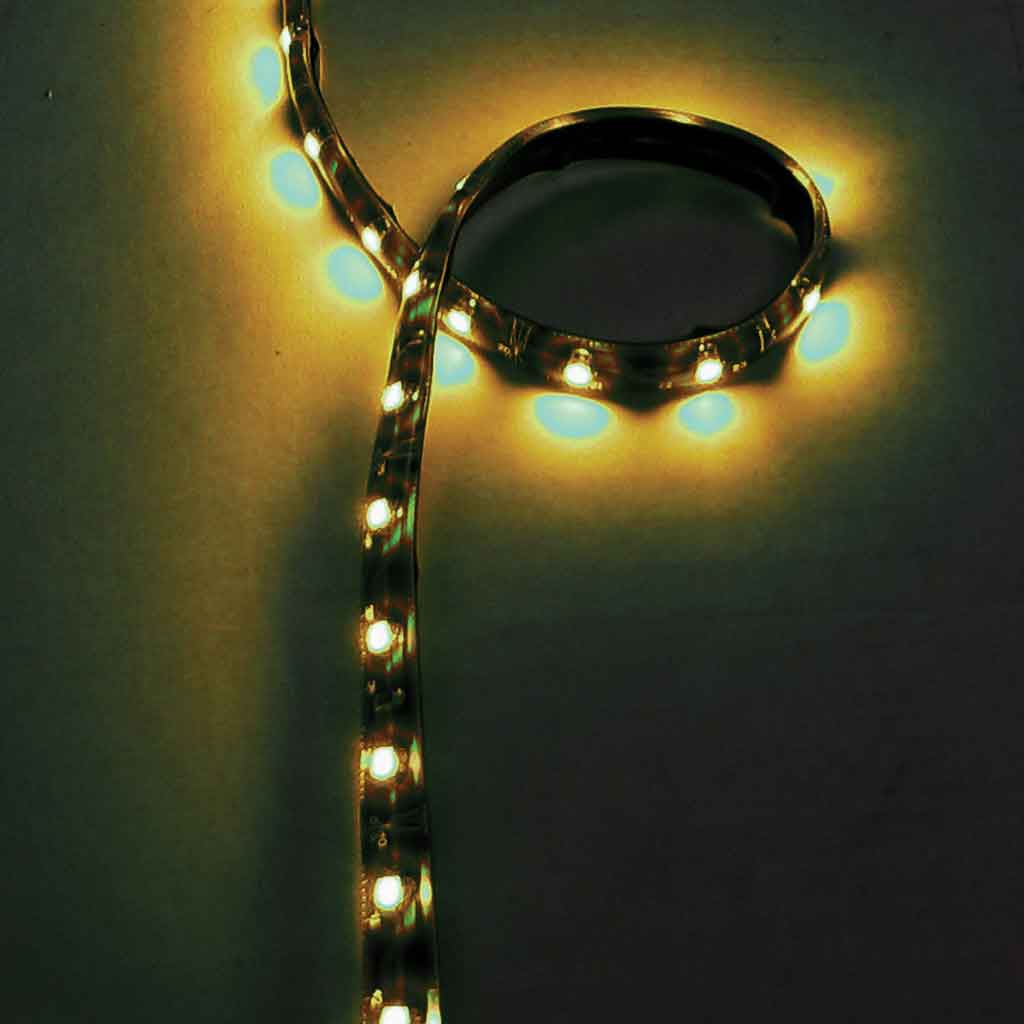 16 ft. Amber Flexible LED Roll (18 Diodes Per Foot)