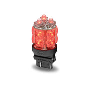 Red Push In Replacement LED Bulb - 1 Function