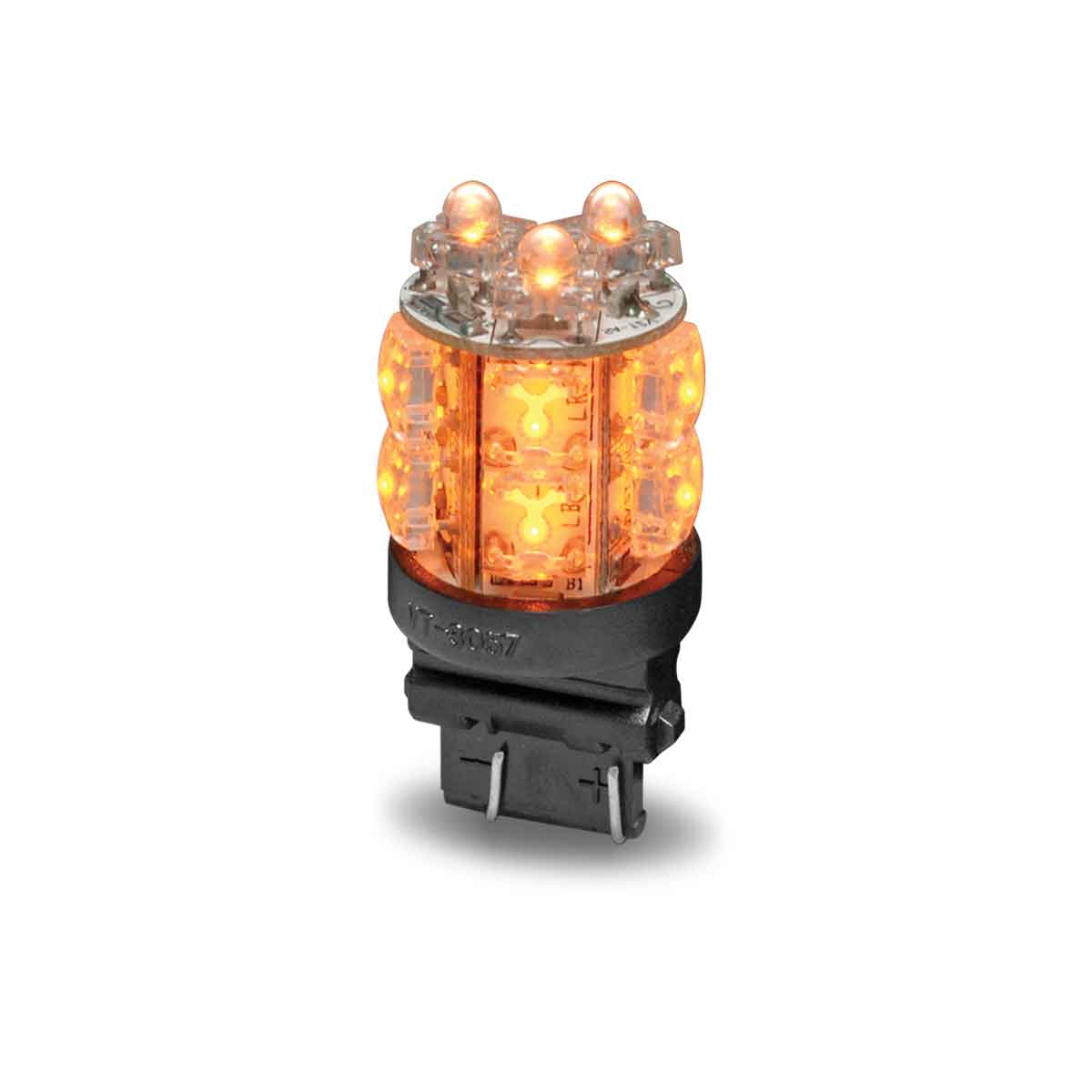 Amber Push In Replacement LED Bulb - 2 Function