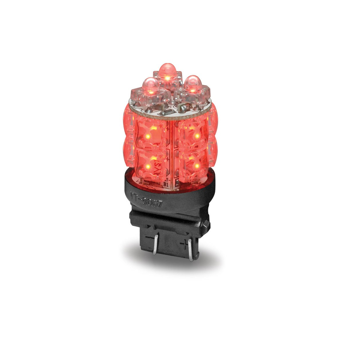 Red Push In Replacement LED Bulb - 2 Function