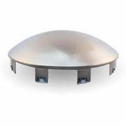 ""Stainless Steel Front Hubcap with 6 Universal Notches (Replaces 4