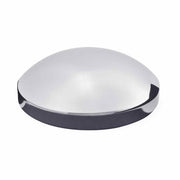 7 1/2" Diameter Chrome Metal Rear "Dome" Hubcap