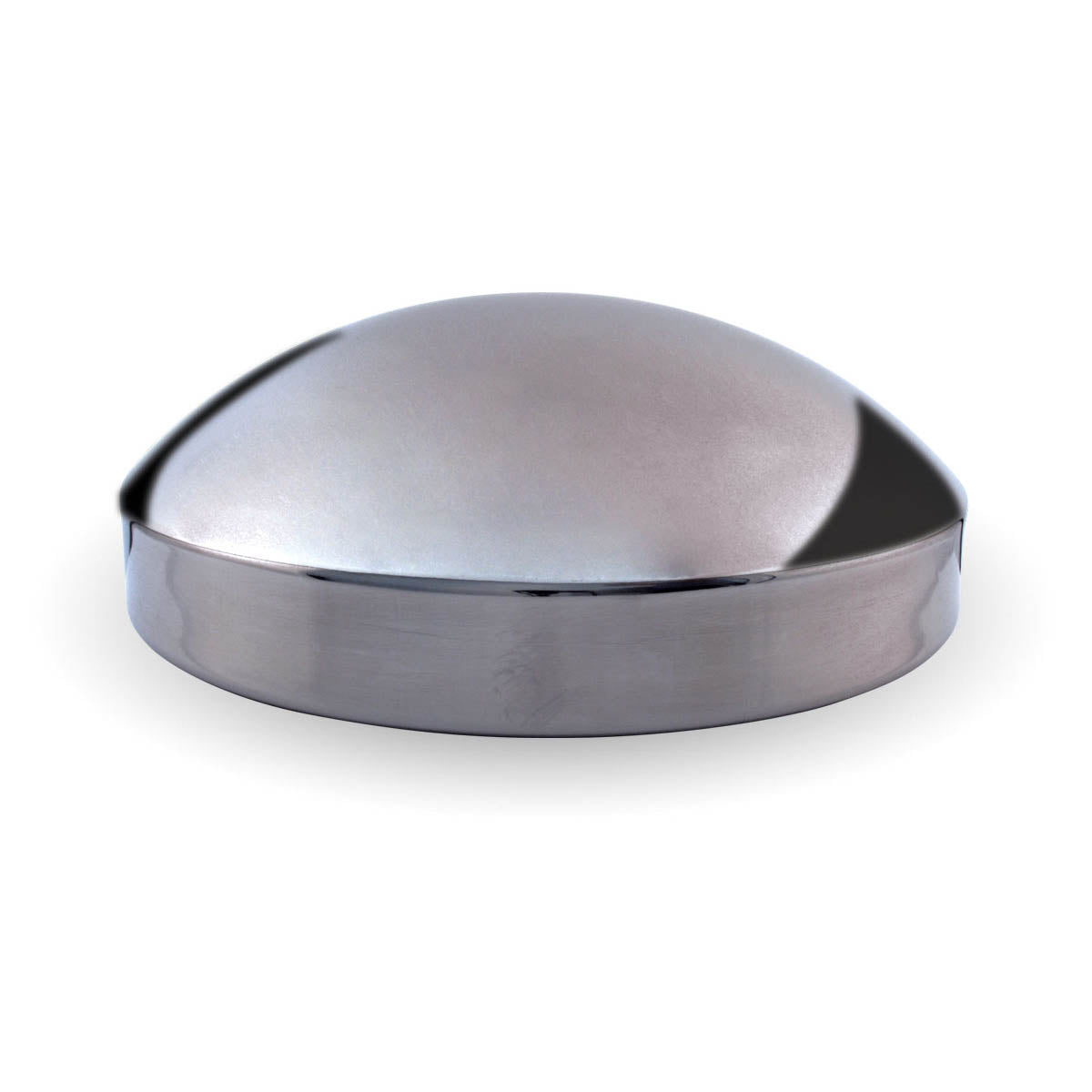 8 1/4" Diameter Chrome Metal Rear "Dome" Hubcap (International 2003+)