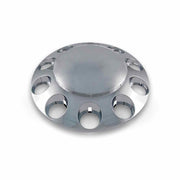 Chrome ABS Plastic Front Axle Cover with Removable Hubcap - Nut Covers NOT INCLUDED