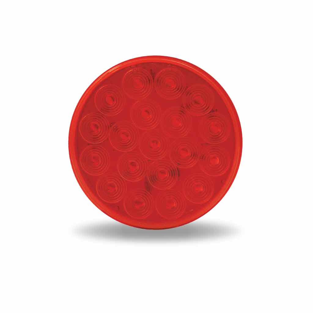 4" Red High Diode Count LED Stop, Turn & Tail Light