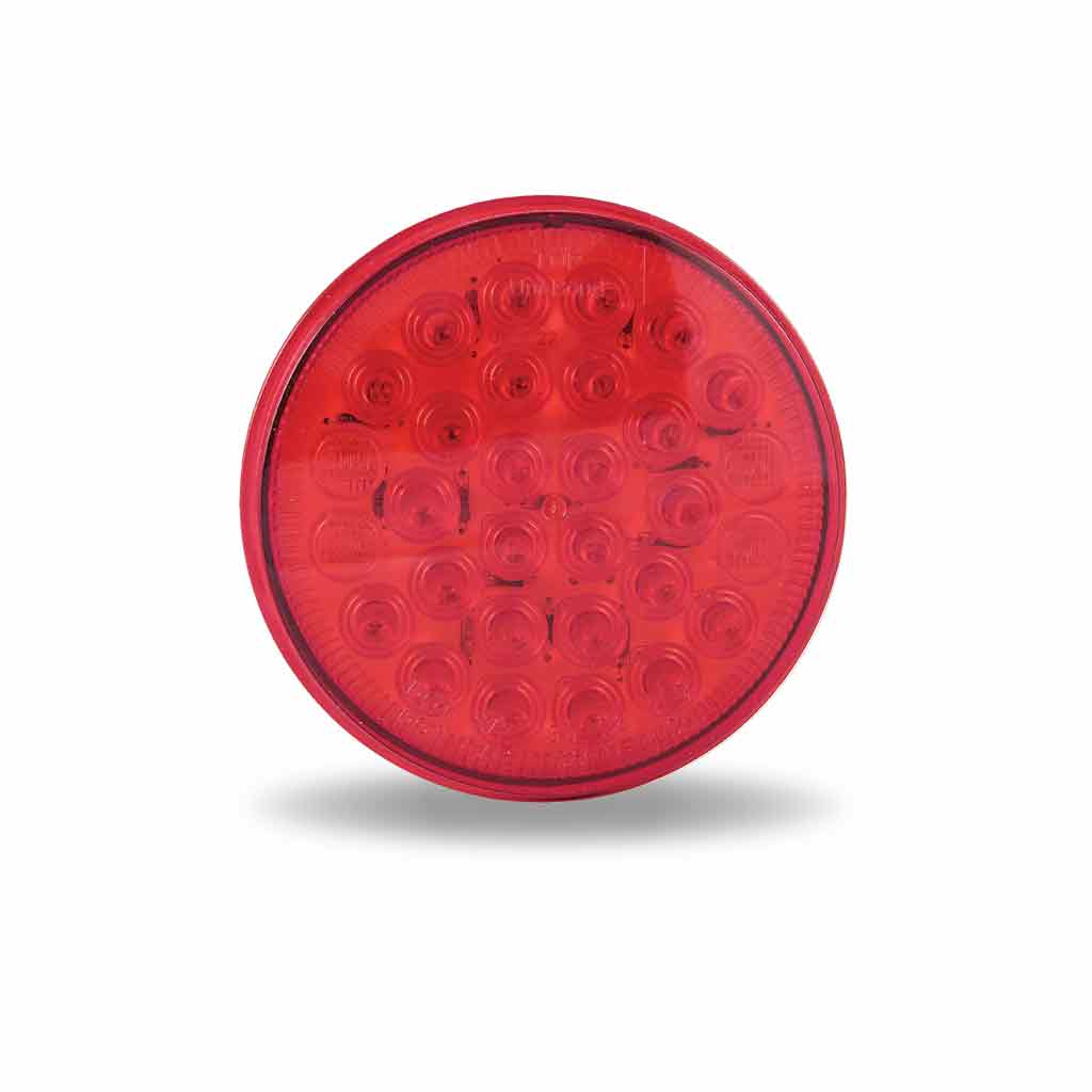 4" Red High Diode Count LED Stop, Turn & Tail Light