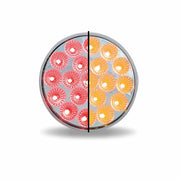 4" Dual Revolution Red Stop, Turn & Tail to Amber Auxiliary LED Light