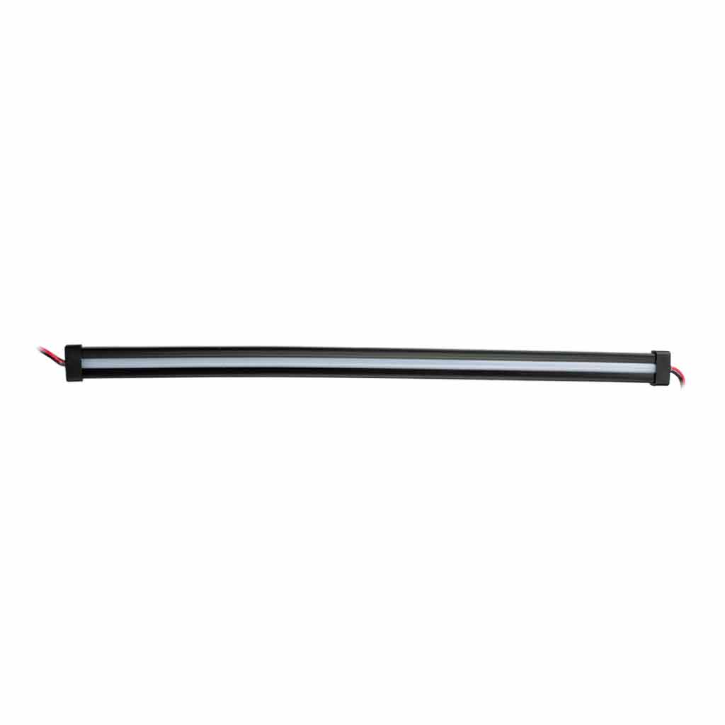 12" Clear Blue Center LED Glow Strip Light