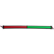 12" Glow Series Dual Strip Light - Center Shine - Red/Green