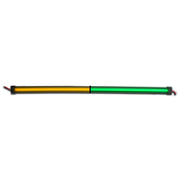 24" Glow Series Dual Strip Light - Center Shine - Amber/Green