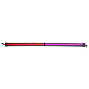 24" Glow Series Dual Strip Light - Center Shine - Red/Purple