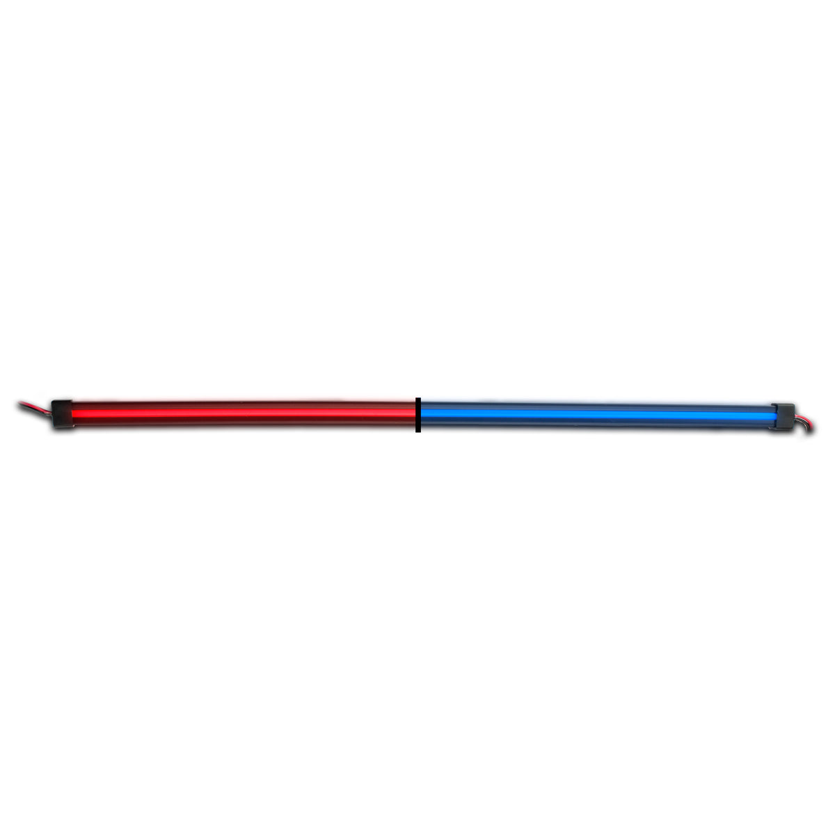 48" Glow Series Dual Strip Light - Center Shine - Red/Blue