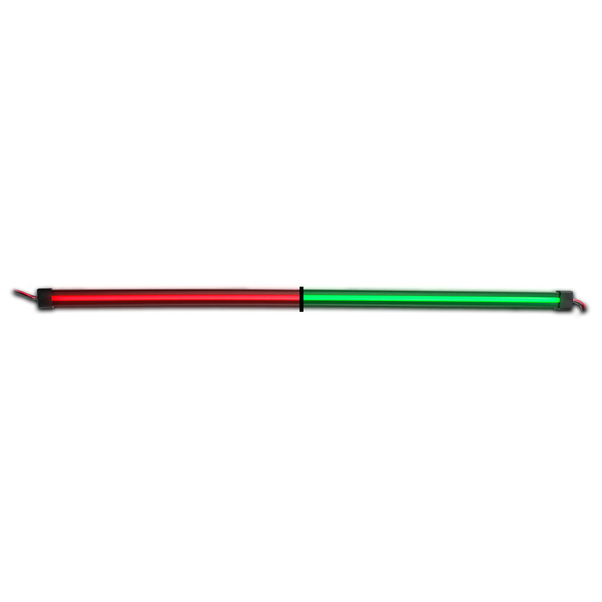 48" Glow Series Dual Strip Light - Center Shine - Red/Green