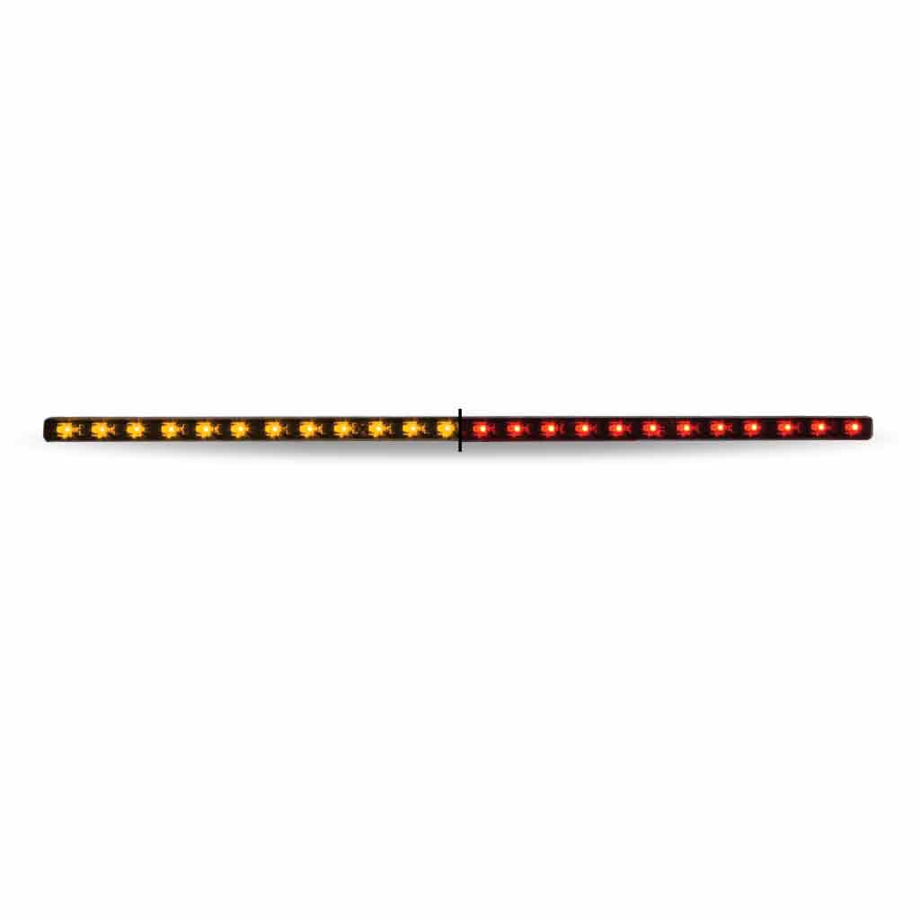 17" Dual Revolution Amber Marker to Red Auxiliary LED Undermount Strip