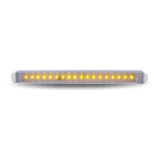 17" Amber LED Chrome Auxiliary Strip