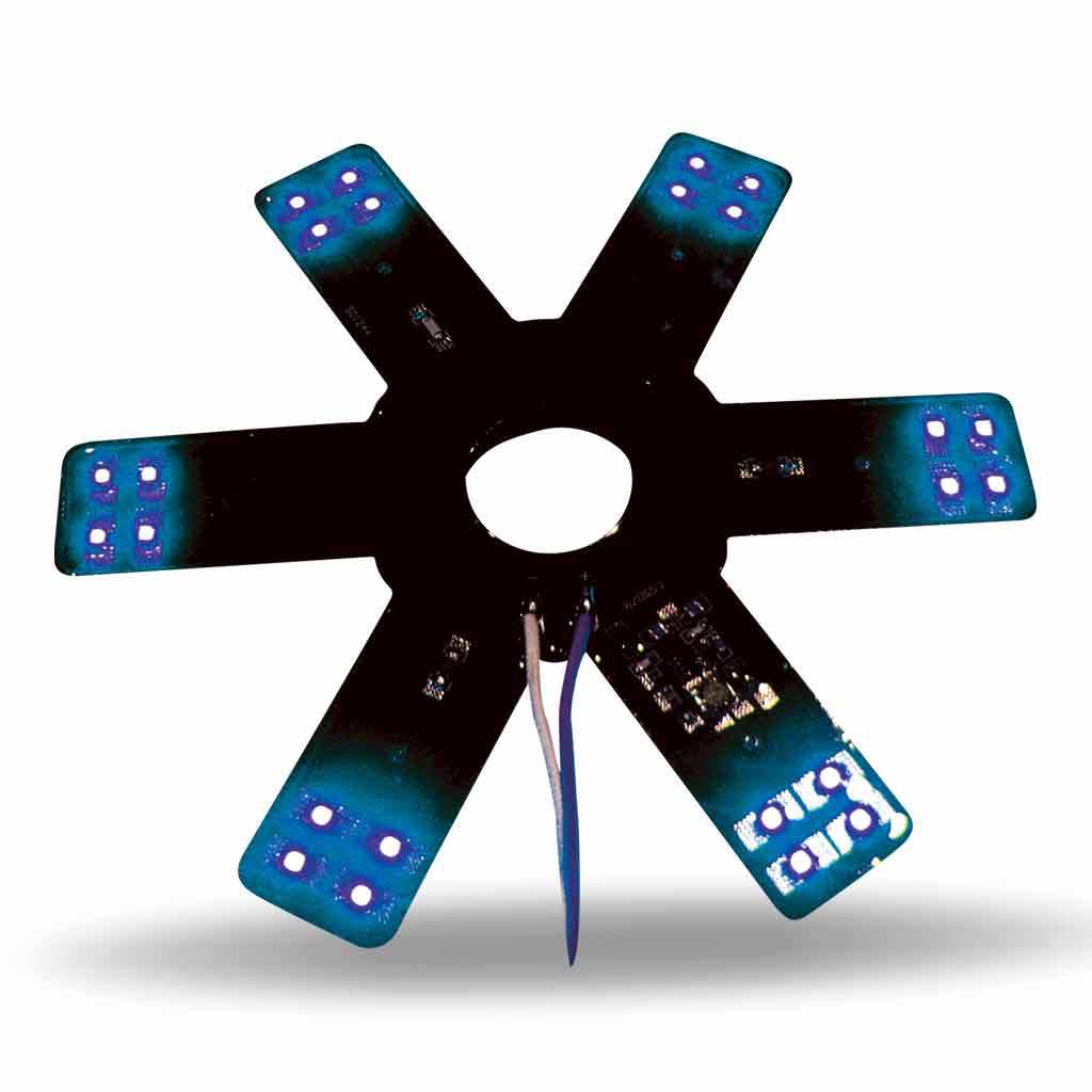 8" Blue LED Star Light for 15" Donaldson & Vortox Air Cleaners