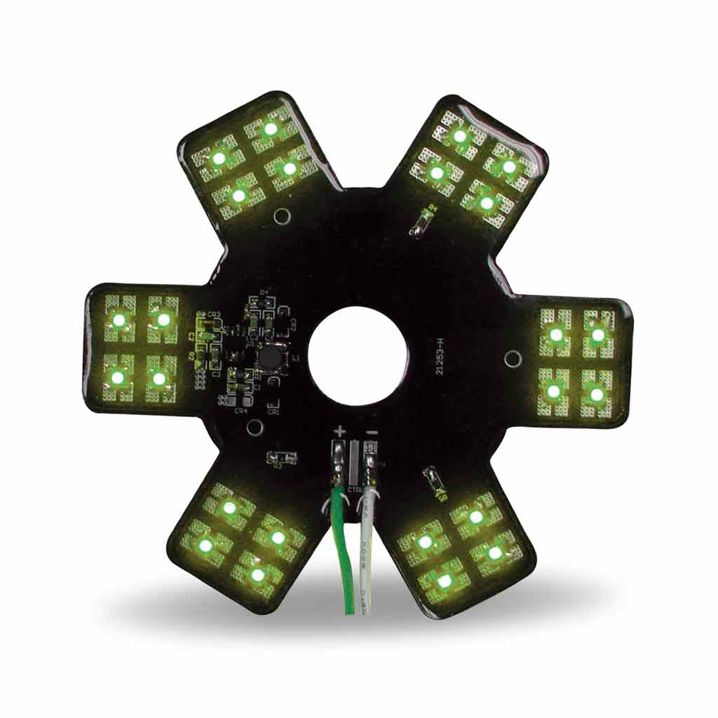 5" Green LED Star Light for 13" Donaldson Air Cleaners
