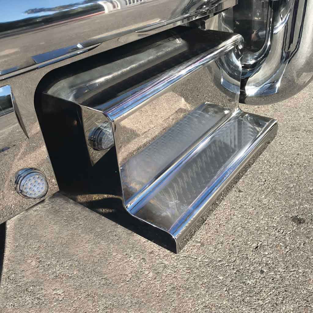 Peterbilt Battery / Tool Box Step Covers - Tool Box Only